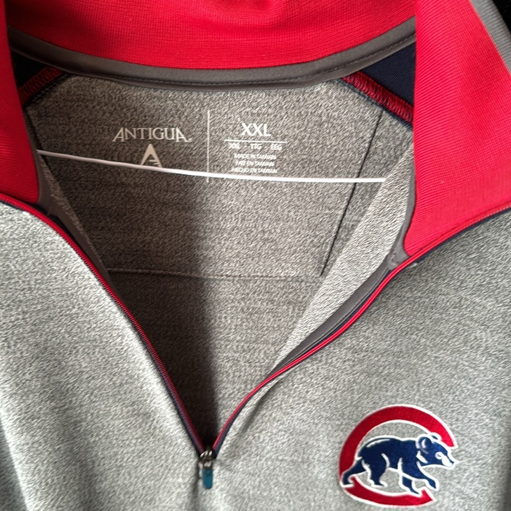 Chicago Cubs 3/4 zip up pullover. - Picture 2 of 6